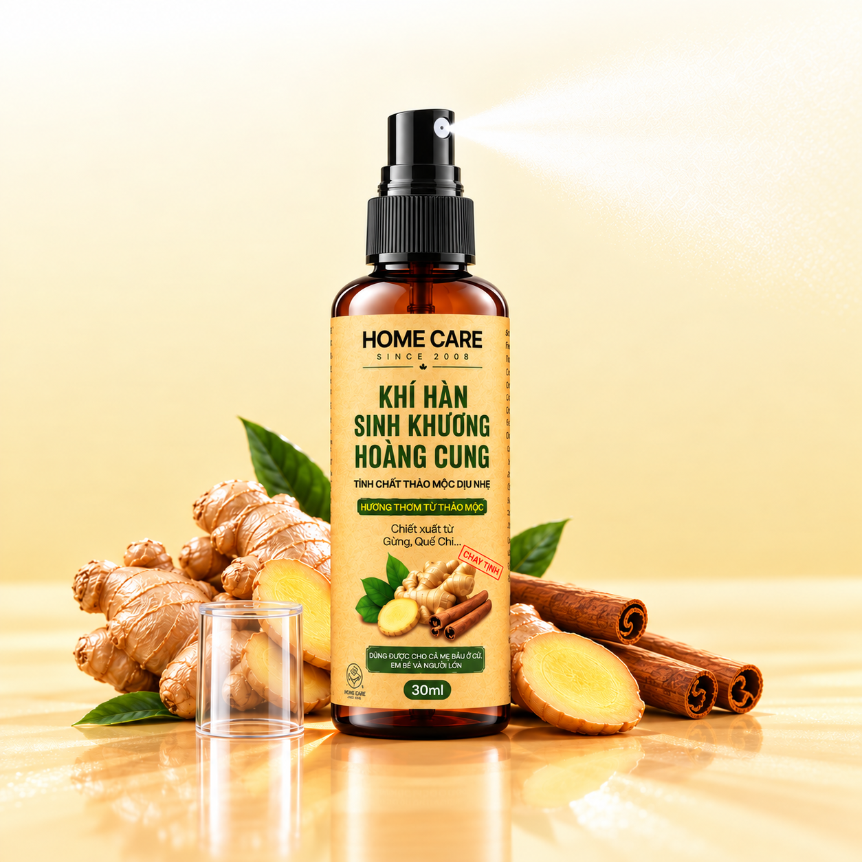 ẢNH 1: Ảnh sản phẩm chính – chai tinh dầu tràm 30ml